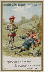 Chocolat Guérin-Boutron, serie Parole Storiche da French School
