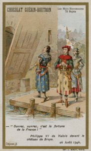 Chocolat Guérin-Boutron, serie Parole Storiche da French School