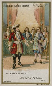 Chocolat Guérin-Boutron, serie Parole Storiche