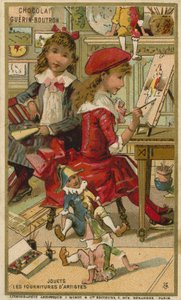 Carta commerciale Chocolat Guerin Boutron