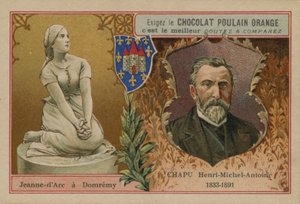 Carta commerciale Chocolat Poulain Orange da French School