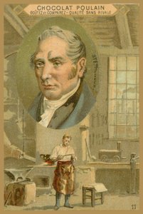 Carta commerciale Chocolat Poulain, Robert Stephenson