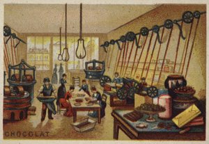 Fabbricazione di cioccolato da French School