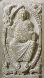 Cristo in Maestà, dal deambulatorio da French School
