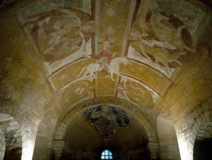 Cristo a Cavallo (XI secolo), Cattedrale di Auxerre, Cripta da French School