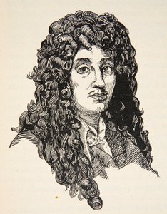 Christiaan Huygens, copia di Boris Mestchersky, illustrazione da Histoire de la Nation Francaise, Sciences, Volumi I & II, di Gabriel Hanotaux, 1924 da French School
