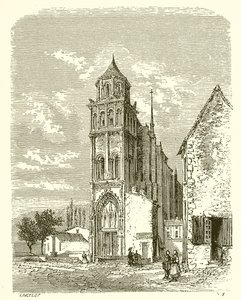 Chiesa di Santa Radegonda a Poitiers da French School
