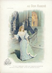 Cenerentola che fugge dal ballo da French School