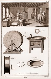 Cereria - interno del laboratorio - 