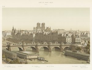 Cité e Pont-Neuf, 1840 da French School