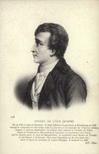 Claude Joseph Rouget de Lisle da French School