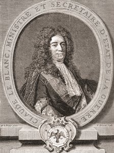 Claude Le Blanc, 1669-1728. Funzionario reale francese dell