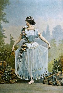 Cleo de Merode, illustrazione dalla rivista 