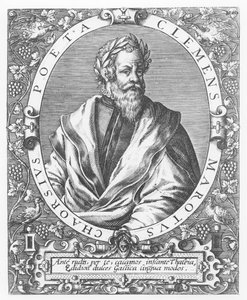 Clément Marot (incisione) da French School