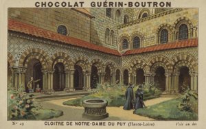 Chiostro di Notre-Dame du Puy, Haute-Loire da French School