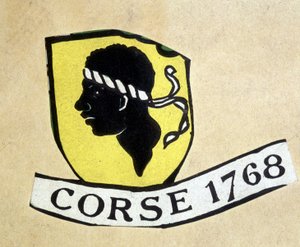 Stemma della Corsica da French School
