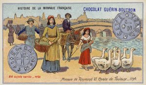 Monete di Raimondo VI, Conte di Tolosa da French School