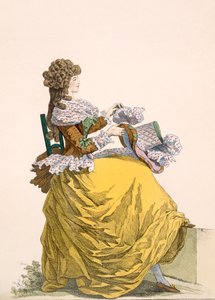 Colinette, tavola n.315 da Galeries des Modes et Costumes Francais, c.1778-87 da French School