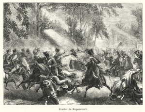 Combattimento di Roquencourt da French School