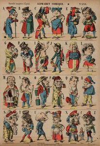 Alfabeto comico da French School