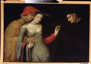 Una scena della Commedia dell