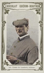 Conte de Lambert, aviatore