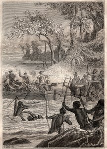 Continua con le frecce: Viaggio di Philip Carteret o Philippe de Carteret (1733-1796) nelle isole di Santa Cruz, in particolare all