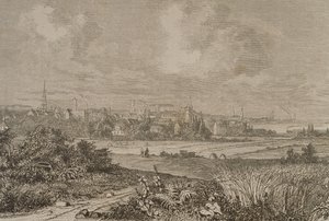 Copenaghen negli anni 1860 da French School