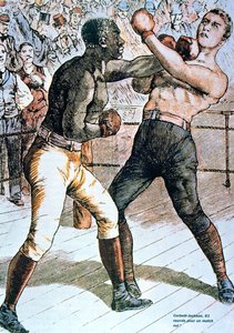 Corbett-Jackson: 61 round per un No Match! 1891 da French School