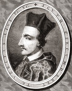 Cornelius Jansen, Vescovo di Ypres, inciso da Pannemaker dopo Latenacci, da 