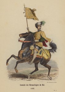 Cornetta dei Chevau-Legers del Re, 1592 da French School