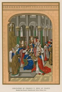 Incoronazione di Carlo V, re di Francia