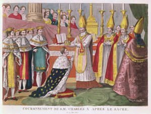 Incoronazione di Carlo X (1757-1836) a Reims, 29 maggio 1825