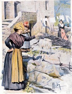 Donne corse in un villaggio da French School