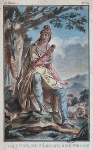 Costume per Paride come pastore sul Monte Ida