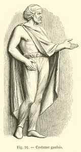 Costume gallico da French School