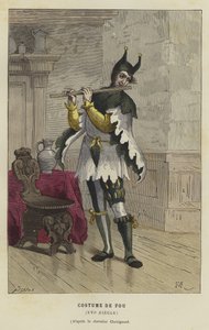 Costume di un giullare, XVI secolo da French School