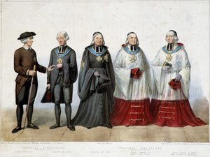 Costume dei 24 Conti Canonici della Cattedrale di Strasburgo