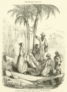 Costumi delle Antille (incisione)