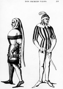 Costumi dei primi re di Valois, 1877