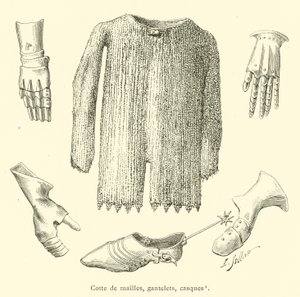 Cotta di maglia, guanti, elmi da French School