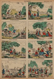 Scene di campagna da French School