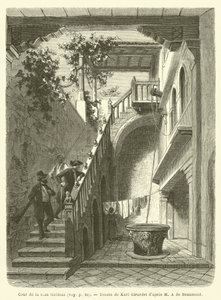 Corte della casa Goldoni da French School
