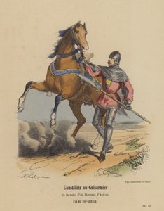 Coustillier o Guisarmier della suite di un uomo d