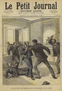 Copertina di Le Petit Journal, 30 gennaio 1892