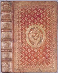 Copertina delle opere di Tacito (55-120) con lo stemma di Luigi XIV (1638-1715)