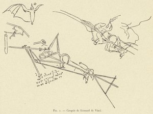 Schizzo di Leonardo da Vinci