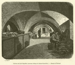 Cucine del liceo Napoleone, antica Abbazia di Sainte-Genevieve da French School