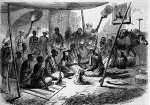 Usanze in India - matrimonio: cerimonia domestica di un matrimonio da French School