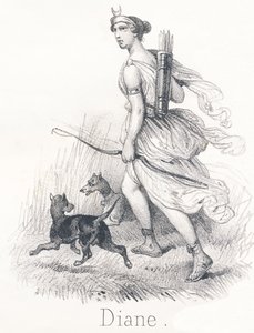 D Diana: Sorella gemella di Apollo In cielo, era Phebe o Luna, incaricata di illuminare la terra Nell